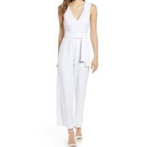 Leith deep V neck jumpsuit Size M